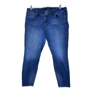 Torrid Premium Skinny Jeans Womens 20R Dark Wash Stretch Denim Jegging